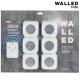 Focos LED WalLED Mini con Mando (pack de 6)