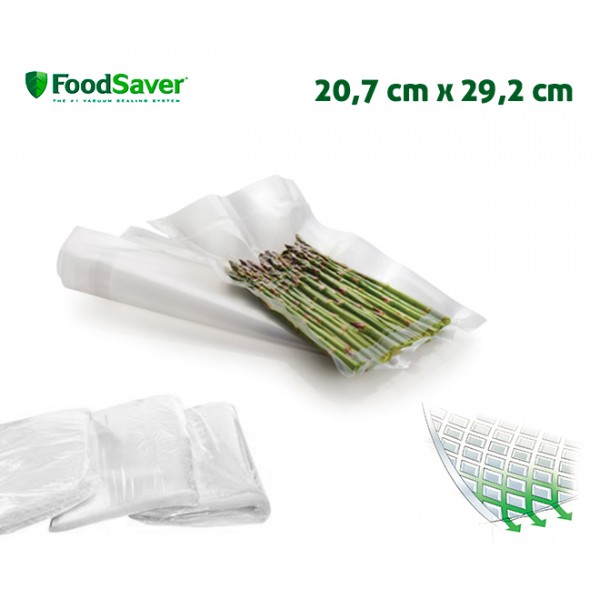 Pack de 48 Bolsas para envasar al vacío FoodSaver (20,7x29,2 cm)