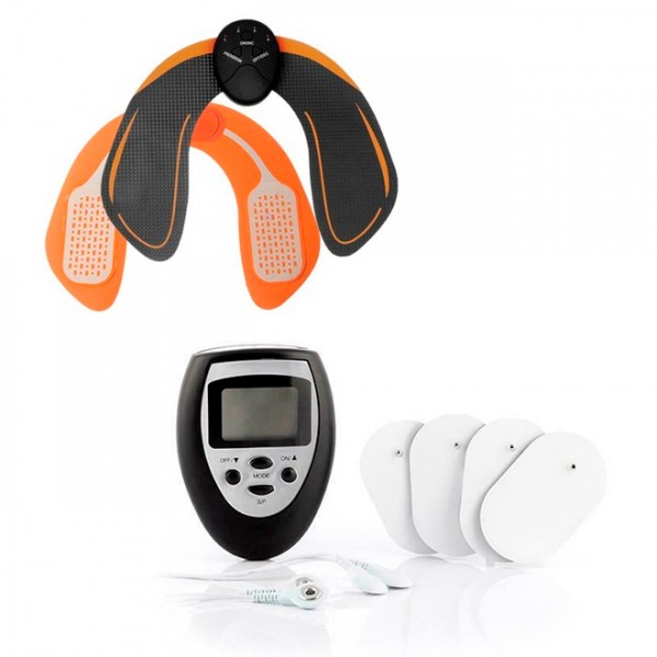 Electroestimulador Muscular para Gluteos Smart Fitness EMS Electrodos