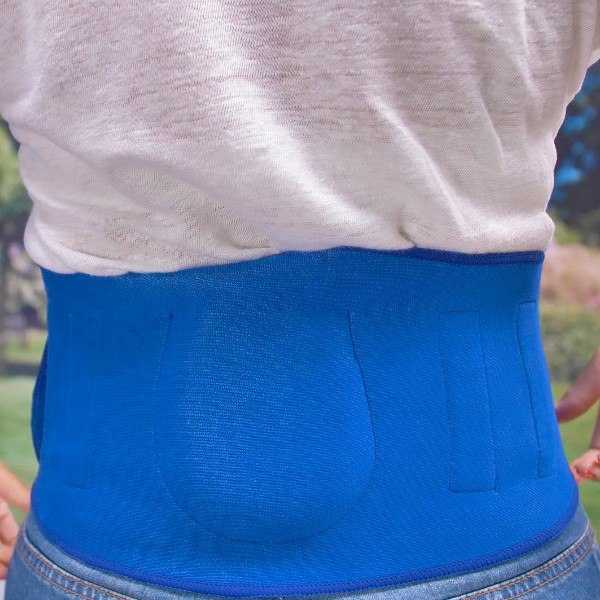 Cinturón lumbar, Faja lumbar con magnetoterapia - Azul unisex